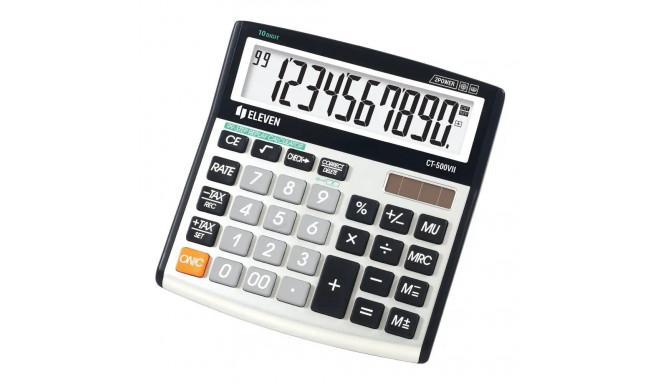ELEVEN desktop calculator CT-500VII black white