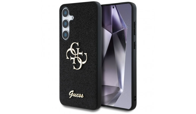 GUESS case for SAMSUNG S25 Plus GUHCS25MHG4SGK (Fixed Glitter Big 4G) black