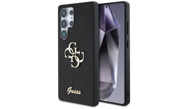 GUESS case for SAMSUNG S25 Ultra GUHCS25LHG4SGK (Fixed Glitter Big 4G) black