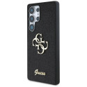 GUESS case for SAMSUNG S25 Ultra GUHCS25LHG4SGK (Fixed Glitter Big 4G) black