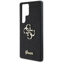 GUESS case for SAMSUNG S25 Ultra GUHCS25LHG4SGK (Fixed Glitter Big 4G) black