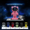 Astronaut star projector with bluetooth speaker X2502 pink