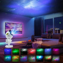 Astronaut star projector with bluetooth speaker X2502 pink