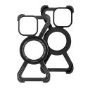 Case TITANIUM Escort for IPHONE 16 PLUS black