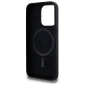 KARL LAGERFELD case for IPHONE 15 Pro compatible with MagSafe KLHMP15LSKHPPLK (SIL KL Head Print) bl