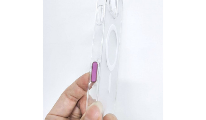 Camera Control active button fit for IPHONE 16 series case Drop Glue / Clear Mag Cover brown