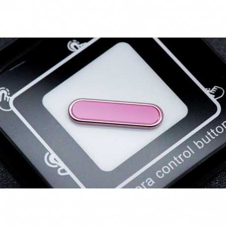 Camera Control active button fit for IPHONE 16 series case Drop Glue / Clear Mag Cover pink