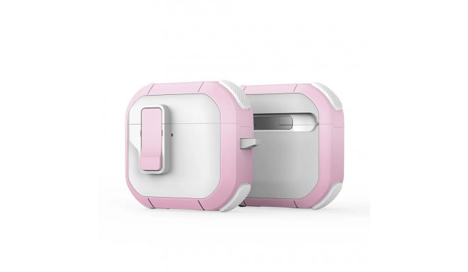 DUX DUCIS PECP - TPU+PC protective case for AirPods 4 white pink