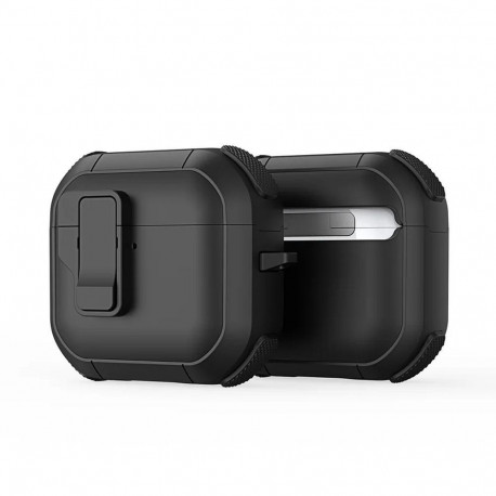 Earbuds Case Dux Ducis PECP for AirPods 4 ochronne TPU+PC black