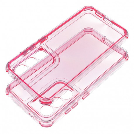 Case for Samsung S25 PLUS Matrix Clear powder pink
