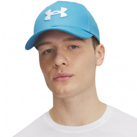 Czapka z daszkiem męska Under Armour Blitzing błękitna 1376700 452 S/M