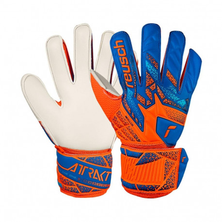 Reusch väravavahikindad Attrakt Solid Junior 5572515 2290 6,5, oranž-sinine