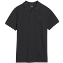 Koszulka męska polo 4F M366 głęboka czerń 4FWMM00TPTSM366 20S XL