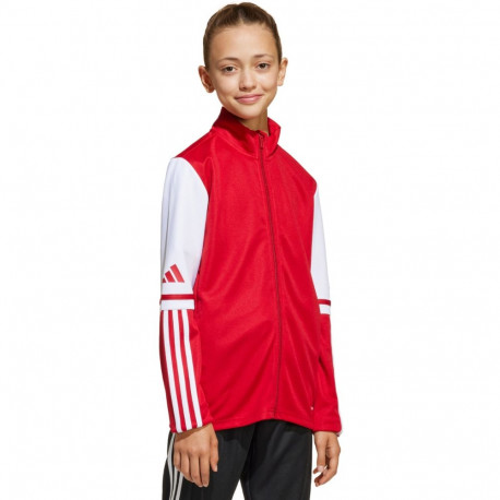 Bluza dla dzieci adidas Squadra 25 Training czerwona JD4797 164cm