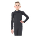Bluza termoaktywna dla dzieci Brubeck Thermo grafitowa LS13640 140/146cm