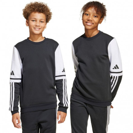 Bluza dla dzieci adidas Squadra 25 Sweat Crew czarna JE2773 128cm
