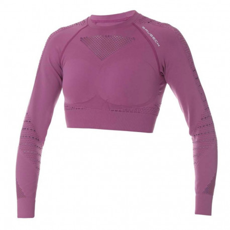 Brubeck naiste topp GYM LC10020 M, kanarbiklilla
