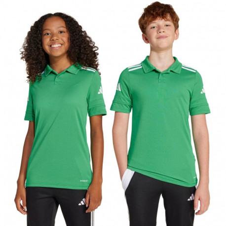 Koszulka dla dzieci adidas Squadra 25 Polo zielona JY3410 128cm
