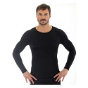 Bluza termoaktywna męska Brubeck Comfort Wool czarna LS11600 XL