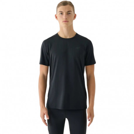 Koszulka męska 4F FNK M1343 głęboka czerń 4FWSS25TFTSM1343 20S 2XL