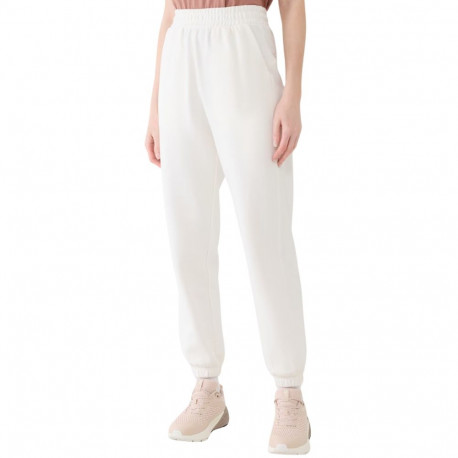 Spodnie damskie 4F CAS F1013 złamana biel 4FWSS25TTROF1013 11S M