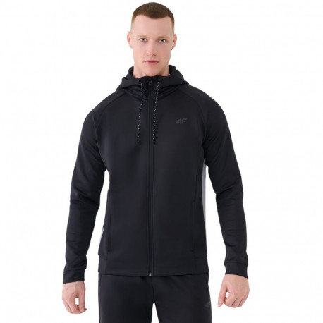 Bluza męska 4F FNK M513 głęboka czerń 4FWSS25TFSWM513 20S M