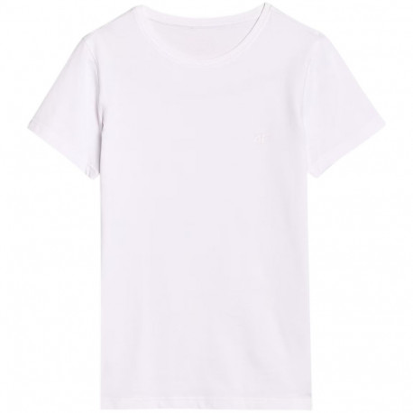 Koszulka damska 4F F2255 biała 4FWMM00TTSHF2255 10S L