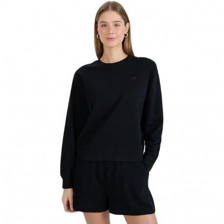 Bluza damska 4F F1765 głęboka czerń 4FWMM00TSWSF1765 20S L