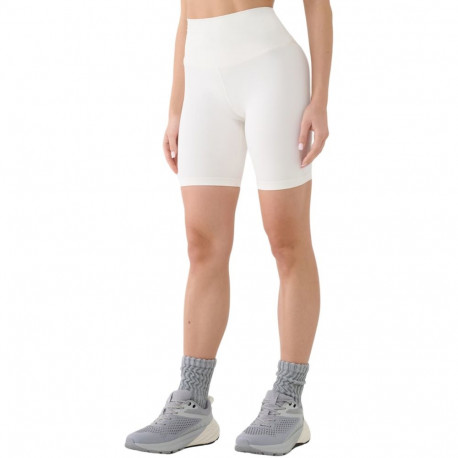 Legginsy damskie 4F F019 złamana biel 4FRSS25TFSTF019 11S M