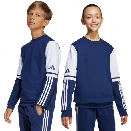 Bluza dla dzieci adidas Squadra 25 Sweat Crew granatowa JD4814 116cm
