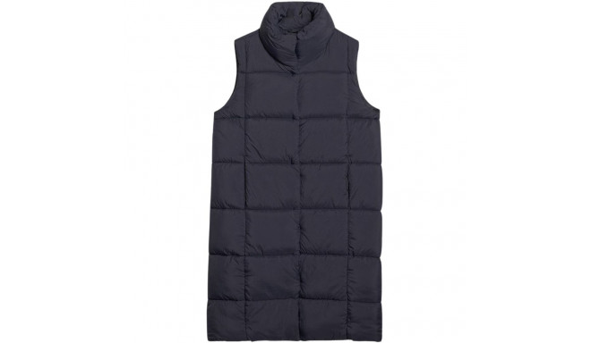 Kamizelka damska 4F F209 głęboka czerń 4FWSS25TVJAF209 20S 2XL