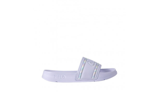 Klapki damskie Fila Morro Bay Logo fioletowe FFW0102 43276   41