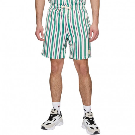 Fila meeste lühikesed püksid Lastro FAM0925 13382 S, roheline-kreemikas