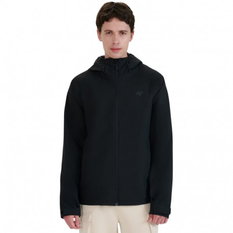 Kurtka męska techniczna 4F M703 głęboka czerń 4FWSS25TTJAM703 20S S