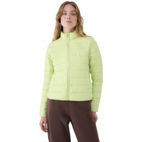 Kurtka damska pikowana 4F F533 soczysta zieleń 4FWSS25TDJAF533 45S S