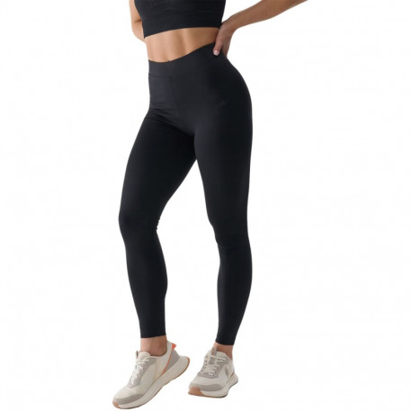 Legginsy damskie 4F CAS F195 głęboka czerń 4FWMM00TTIGF195 20S S