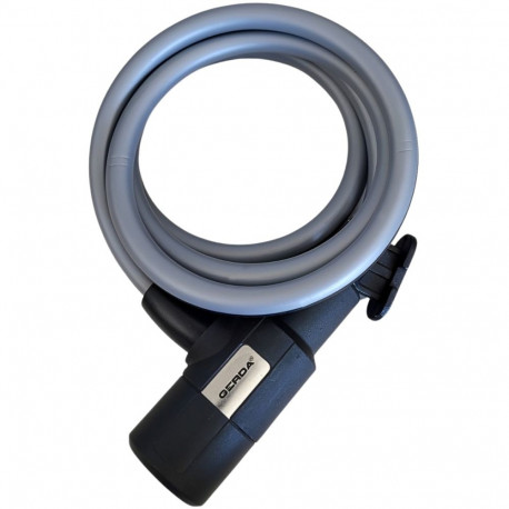 Gerda trosslukk Grey Flex 1500/10V OSFL0150010 B3V2XP transpordihoidikuga, hall-must