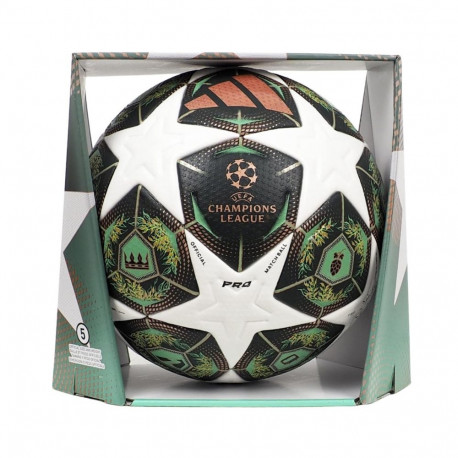 Piłka nożna adidas UCL Pro 24/25 Knockout Stages zielono-biała JH1279 5