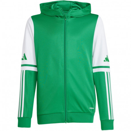 Bluza dla dzieci adidas Squadra 25 Hoody zielono-biała JP3163 152cm