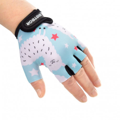 Meteor Alpacas laste jalgrattakindad 17392-17393-17394 S, helesinine