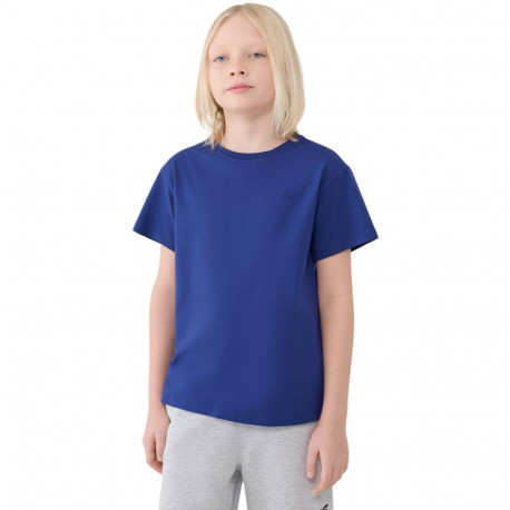 Koszulka dla chłopca 4F M2324 kobalt 4FJWSS25TTSHM2324 36S 140cm