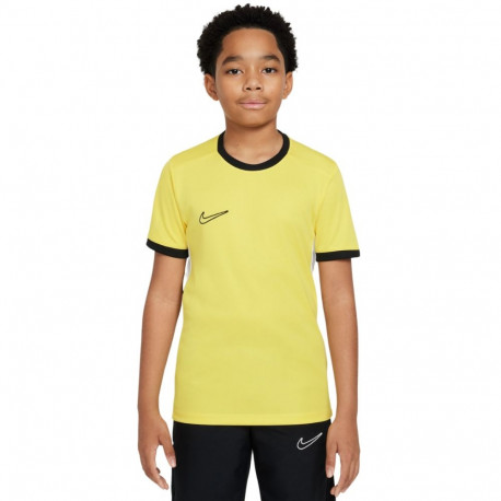 Koszulka dla dzieci Nike Dri-Fit Academy 25 SS żółta FZ9758 719 S