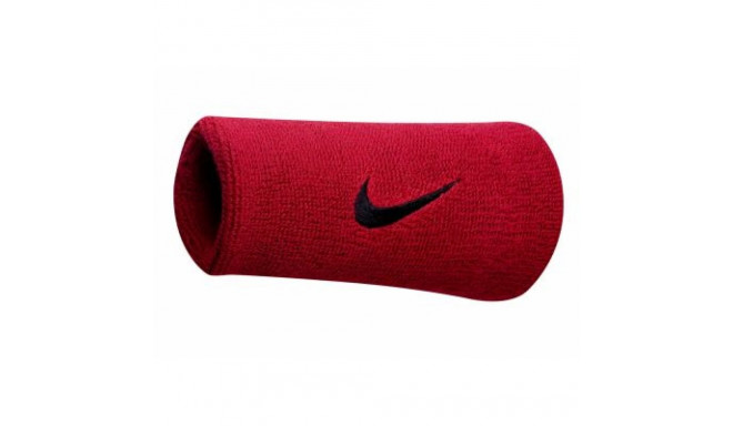 FROTKA NA RĘKĘ SZEROKA NIKE SWOOSH DOUBLEWIDE czerwona /2szt/ NN05624601