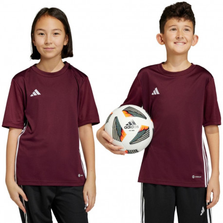 Adidas laste särk Tabela 23 Jersey IB4933 128cm, burgundiapunane