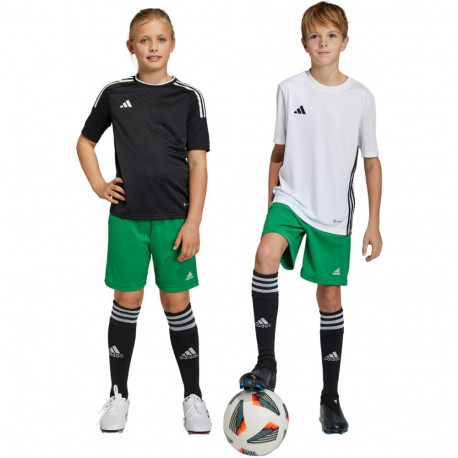 Spodenki dla dzieci adidas Entrada 22 zielone IC7410 140cm