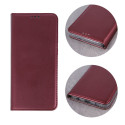 Smart Magnetic case for Honor 200 Smart burgundy