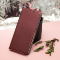 Smart Magnetic case for Honor 200 Smart burgundy