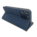 Smart Suede case for Samsung Galaxy A16 4G / A16 5G navy blue