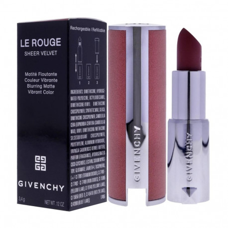 Givenchy huulepulk Le Rouge Sheer Velvet täidetav, Nº16 Nude Boise