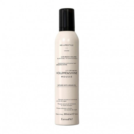 FARMAVITA VOLUME & SHINE ESPUMA ACEITE DE ARGAN 300ML